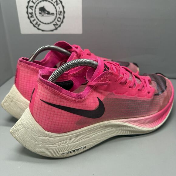 Nike ZoomX Vaporfly Next % Pink Running Shoes AO4568-600 Men Size 9.5 Preowned main image 15